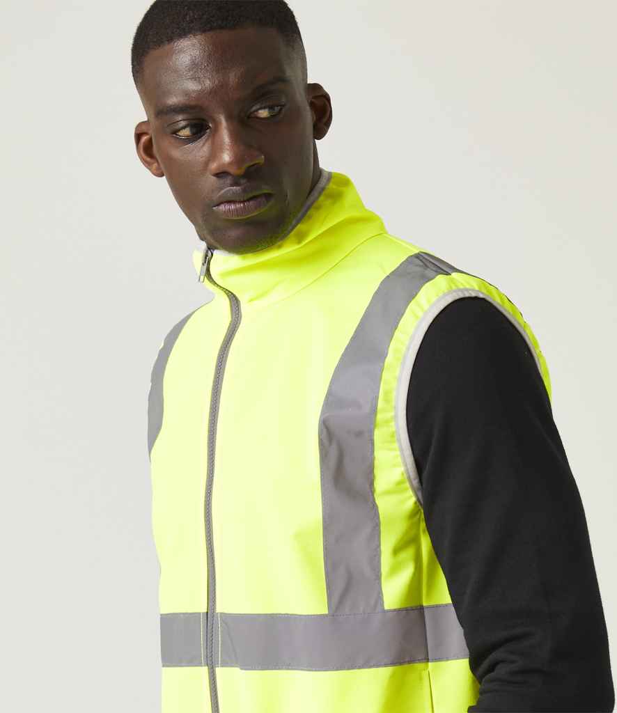 Regatta High Visibility Pro Full Zip Gilet - Yellow