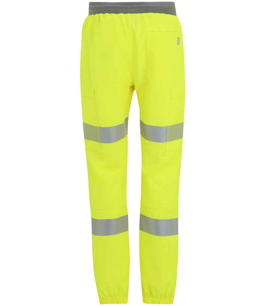 Regatta High Visibility Prolite Stretch Jog Pants - Yellow