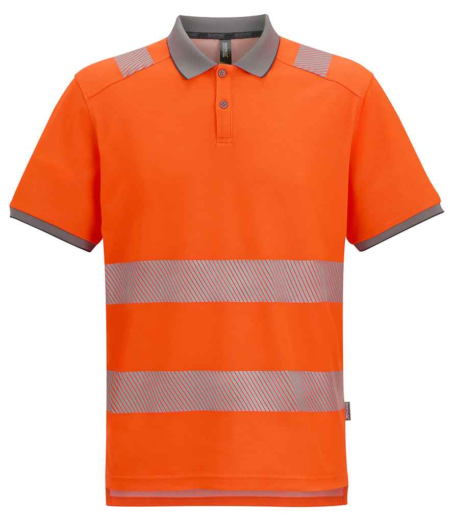 Regatta High Visibility Pro Comfort Polo Shirt - Orange