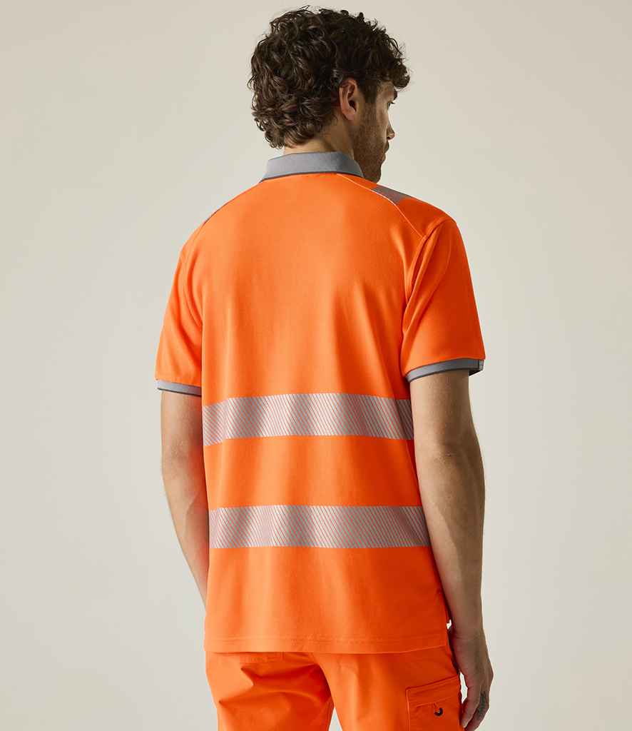 Regatta High Visibility Pro Comfort Polo Shirt - Orange