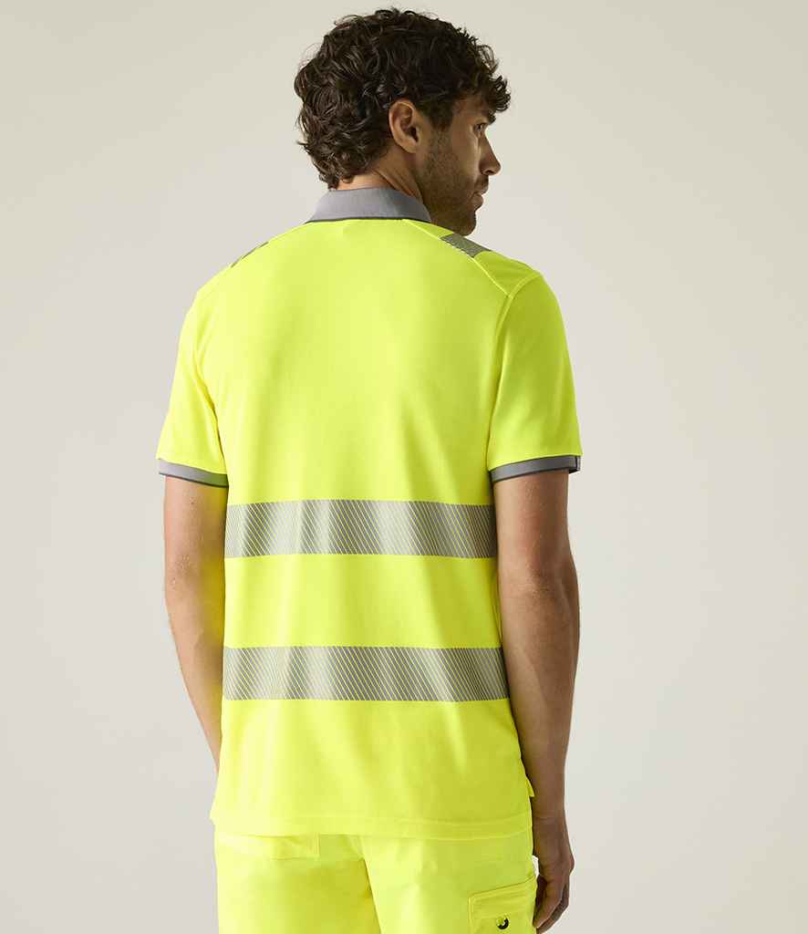 Regatta High Visibility Pro Comfort Polo Shirt - Yellow
