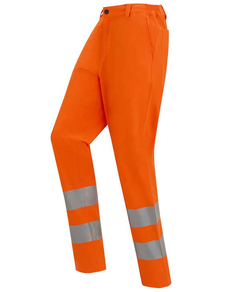 Regatta High Visibility Pro Contract Stretch Action Trousers - Orange