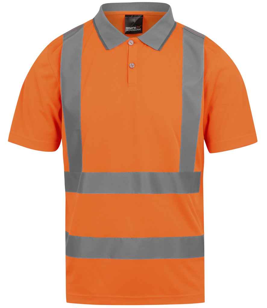 Regatta High Visibility Pro Contract Polo Shirt - Orange