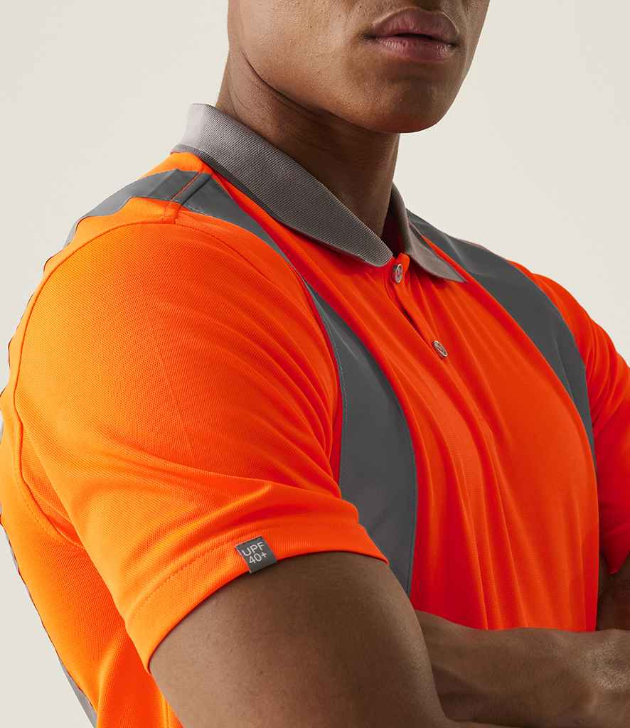 Regatta High Visibility Pro Contract Polo Shirt - Orange