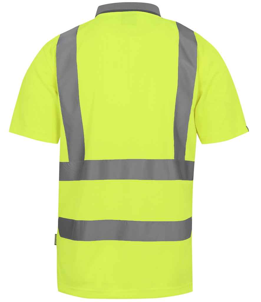 Regatta High Visibility Pro Contract Polo Shirt - Yellow