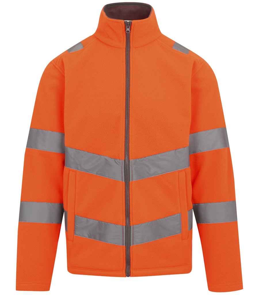 Regatta High Visibility Pro Contract Thor Fleece Jacket - Orange