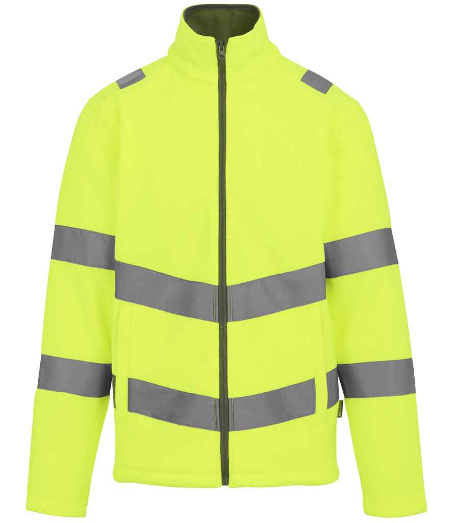 Regatta High Visibility Pro Contract Thor Fleece Jacket - Yellow