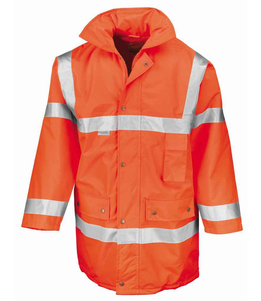 Result Safe-Guard Hi-Vis Safety Jacket - Orange