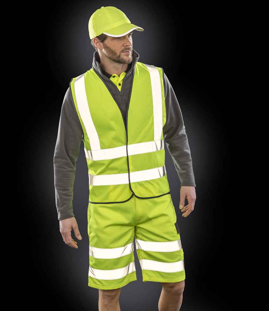 Result Core Hi-Vis Motorway Vest - Fluorescent Yellow