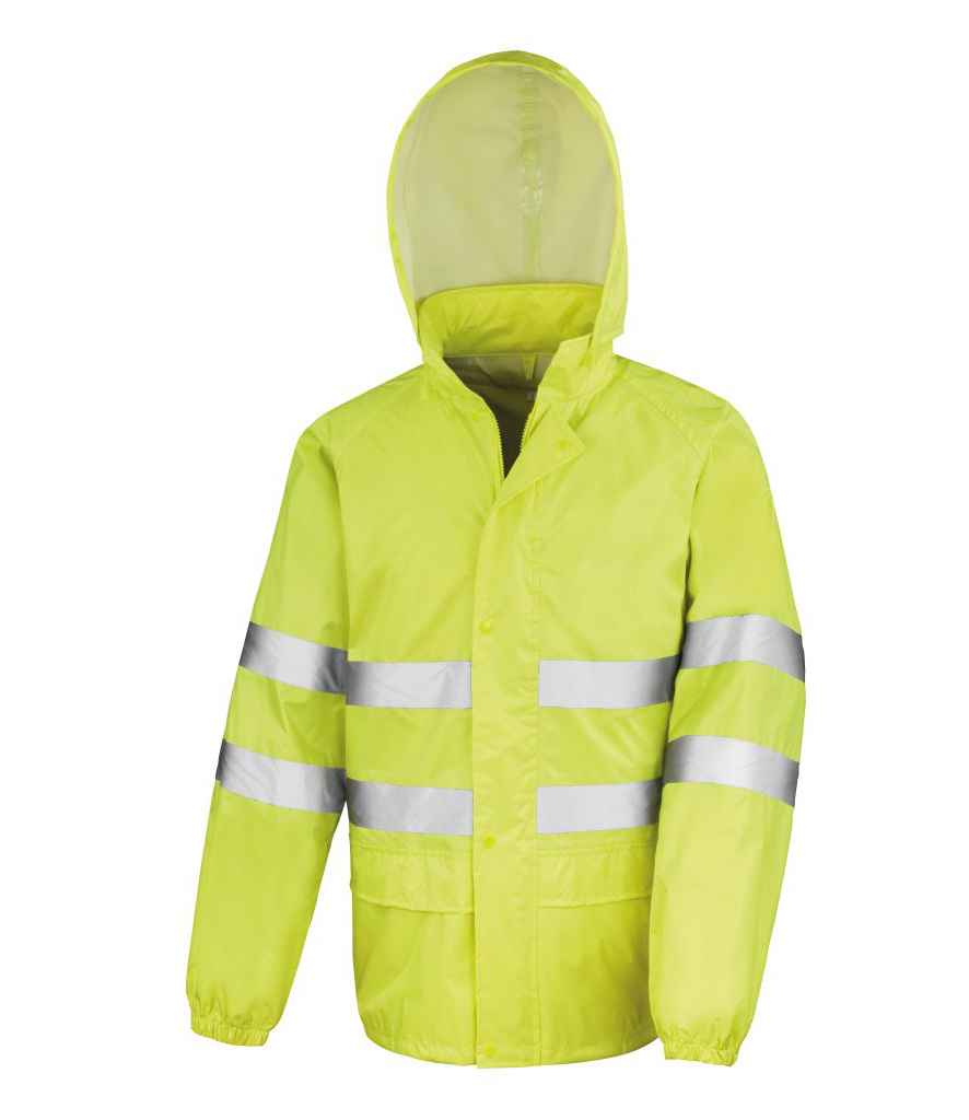 Result Safe-Guard Hi-Vis Waterproof Suit - Yellow