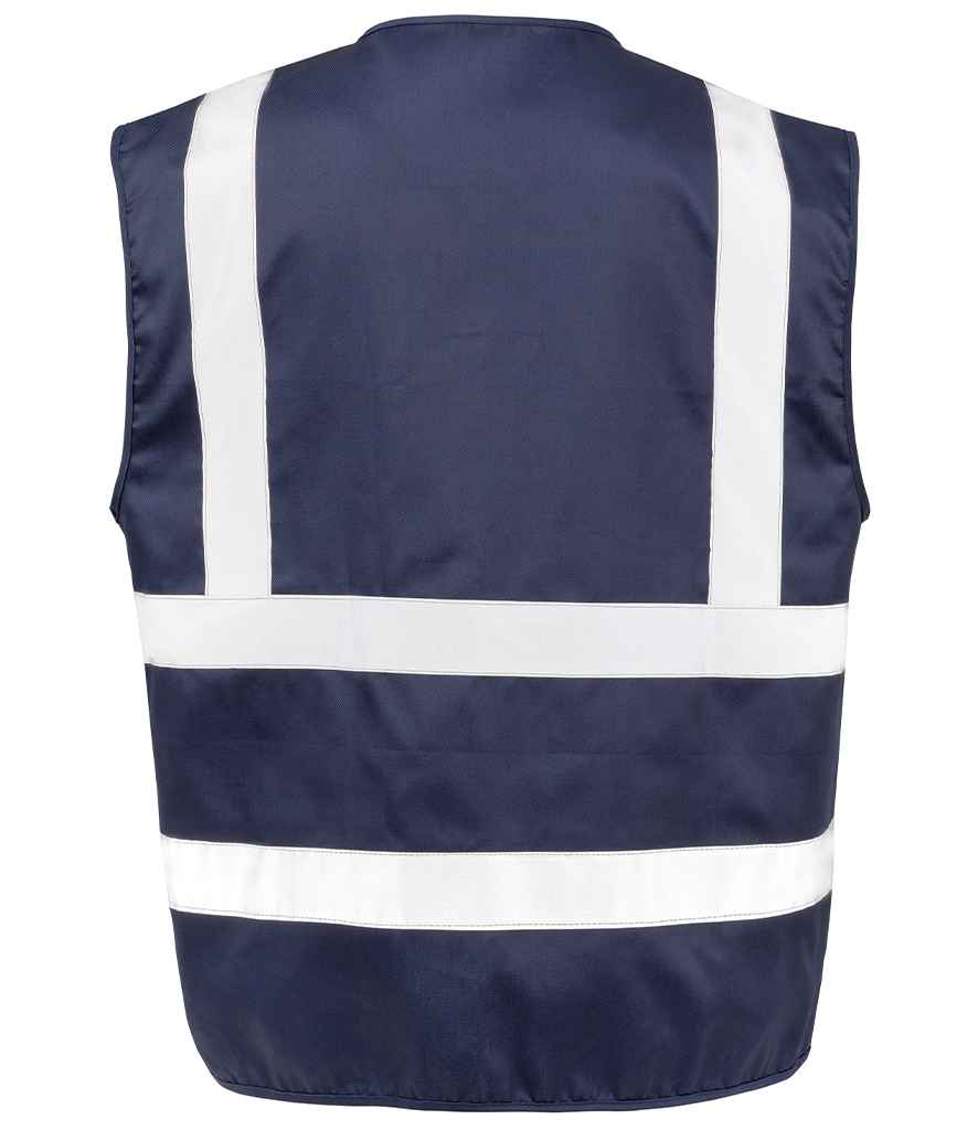 Result Safe-Guard Heavy Duty Poly/Cotton Security Vest - Navy