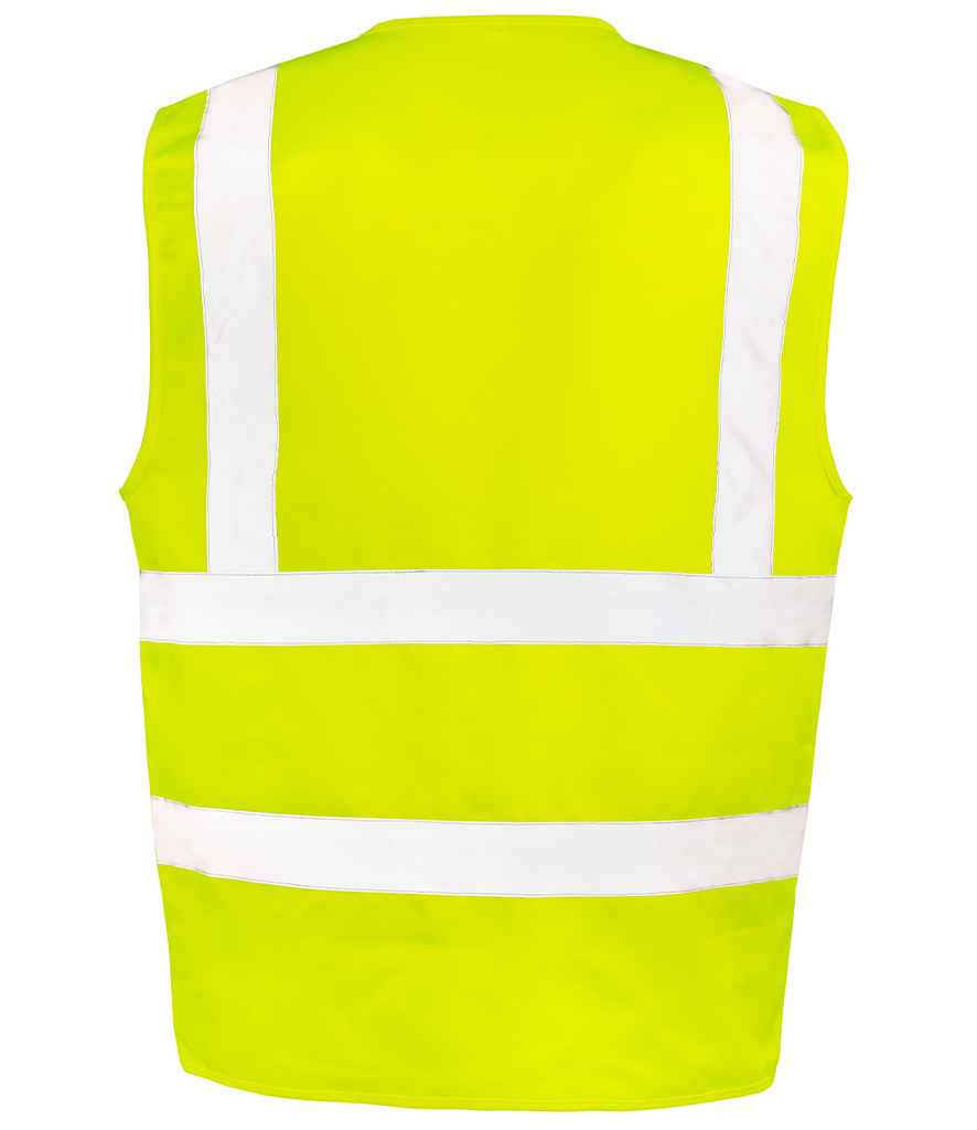 Result Safe-Guard Heavy Duty Poly/Cotton Security Vest - Yellow