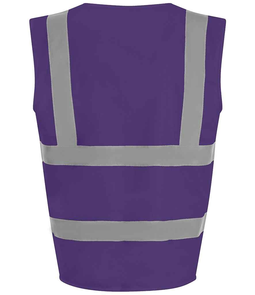 Pro RTX High Visibility Waistcoat - Part 1 - Purple