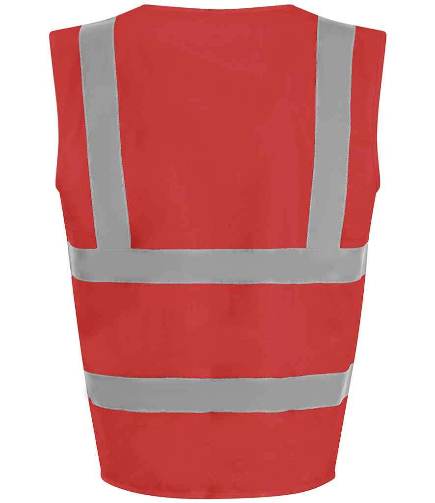 Pro RTX High Visibility Waistcoat - Part 1 - Red