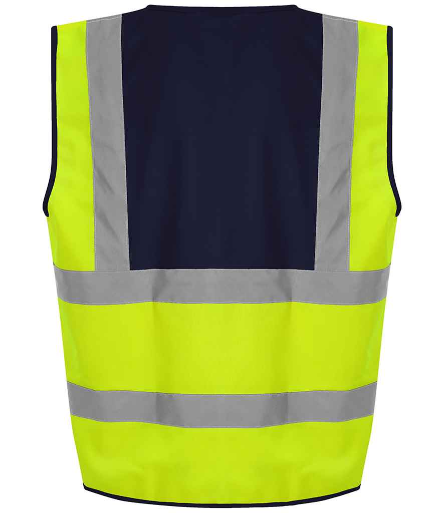 Pro RTX High Visibility Waistcoat - Part 2 - Yellow/Navy