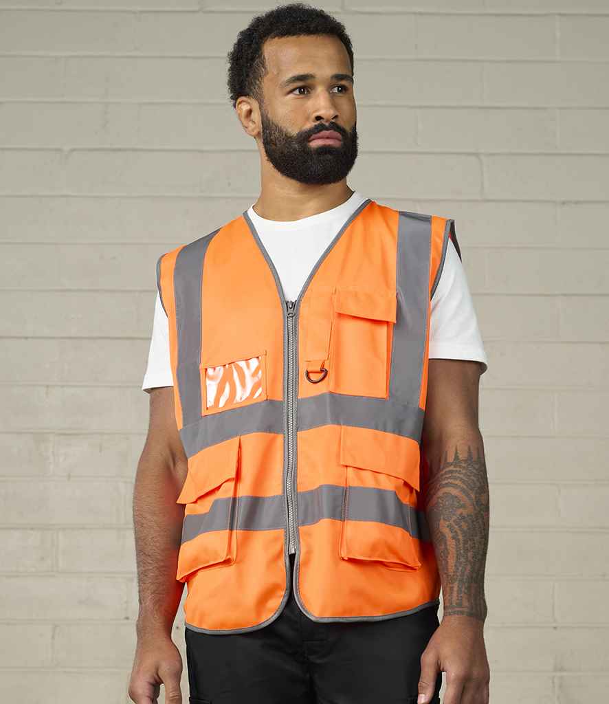 Pro RTX High Visibility Executive Waistcoat - Orange