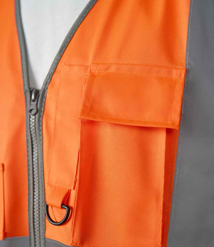 Pro RTX High Visibility Executive Waistcoat - Orange