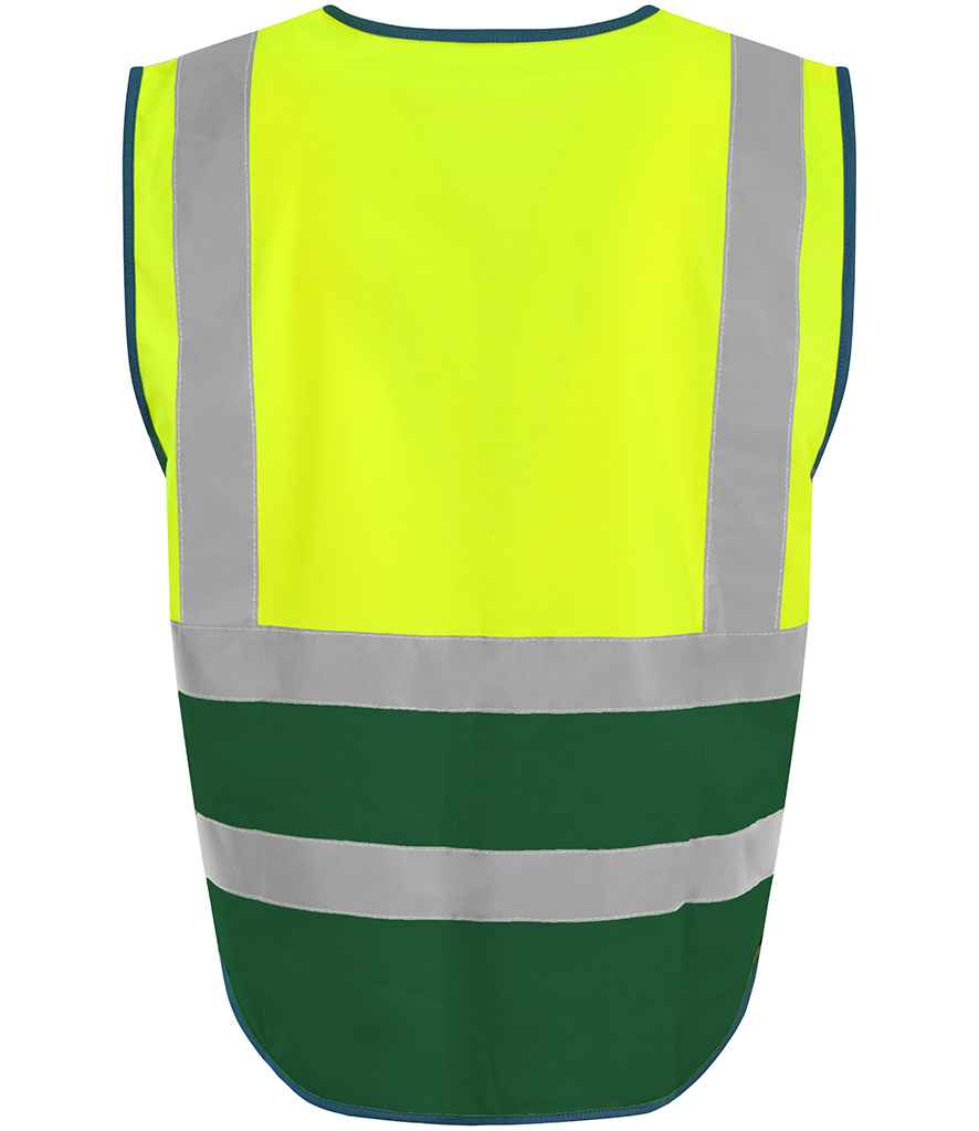 Pro RTX High Visibility Executive Waistcoat - Yellow/Paramedic Green