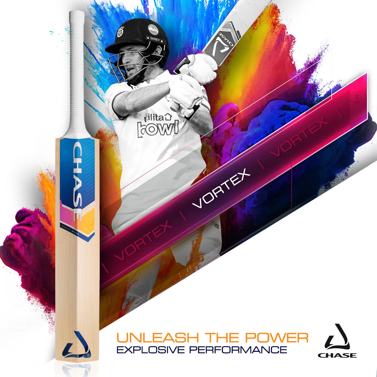 Chase Vortex | Select Performance | Adult Cricket Bat
