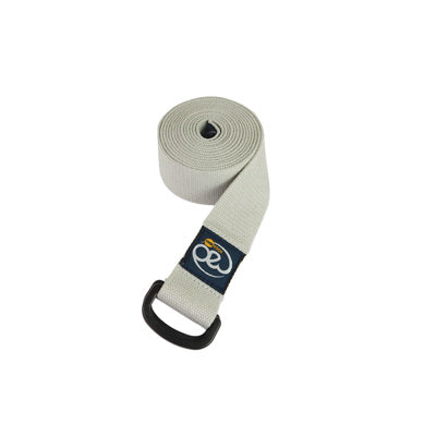 D-Ring Yoga Belt - 2.5m Graphite