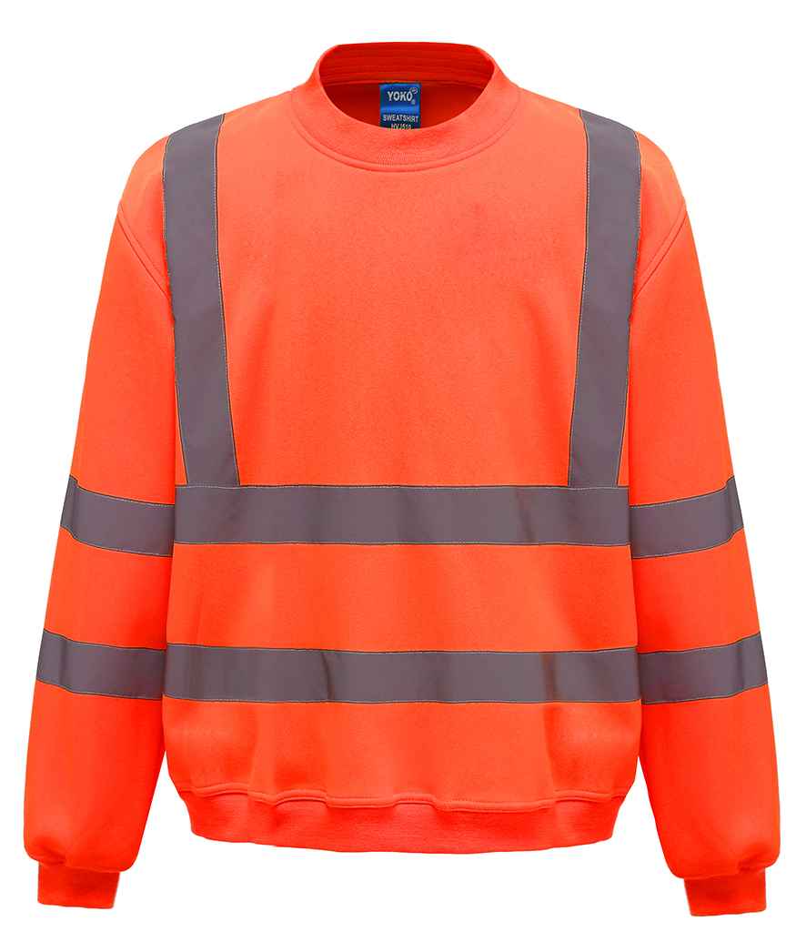 Yoko Hi-Vis Sweatshirt - Orange