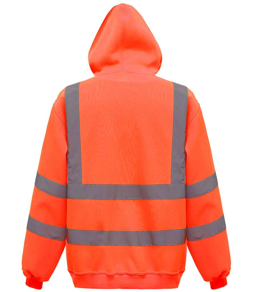 Yoko Hi-Vis Pull Over Hoodie - Orange