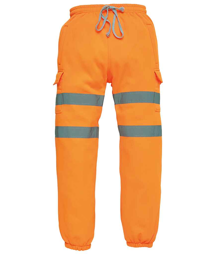 Yoko Hi-Vis Jog Pants - Orange