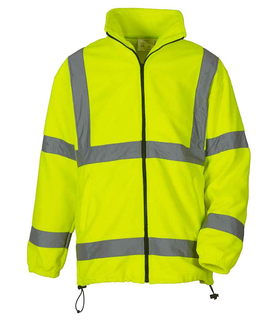 Yoko Hi-Vis Heavyweight Fleece Jacket - Yellow