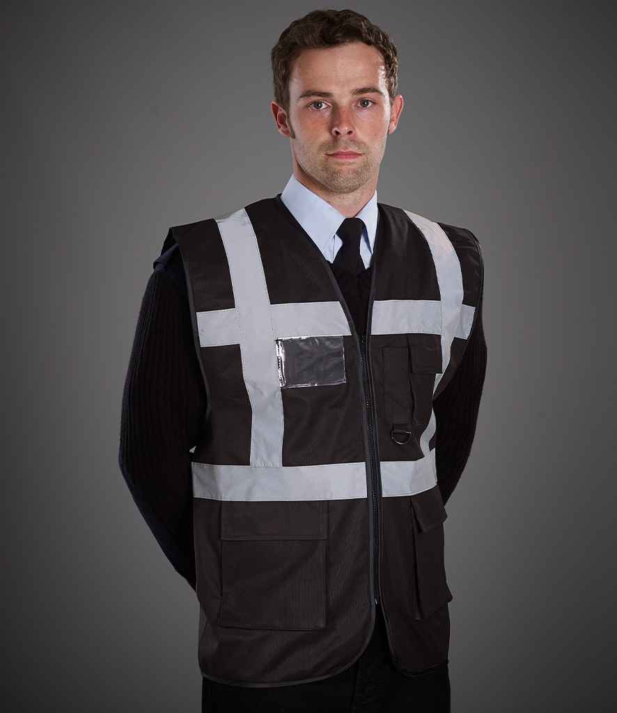 Yoko Executive Waistcoat - Part 1 - Black