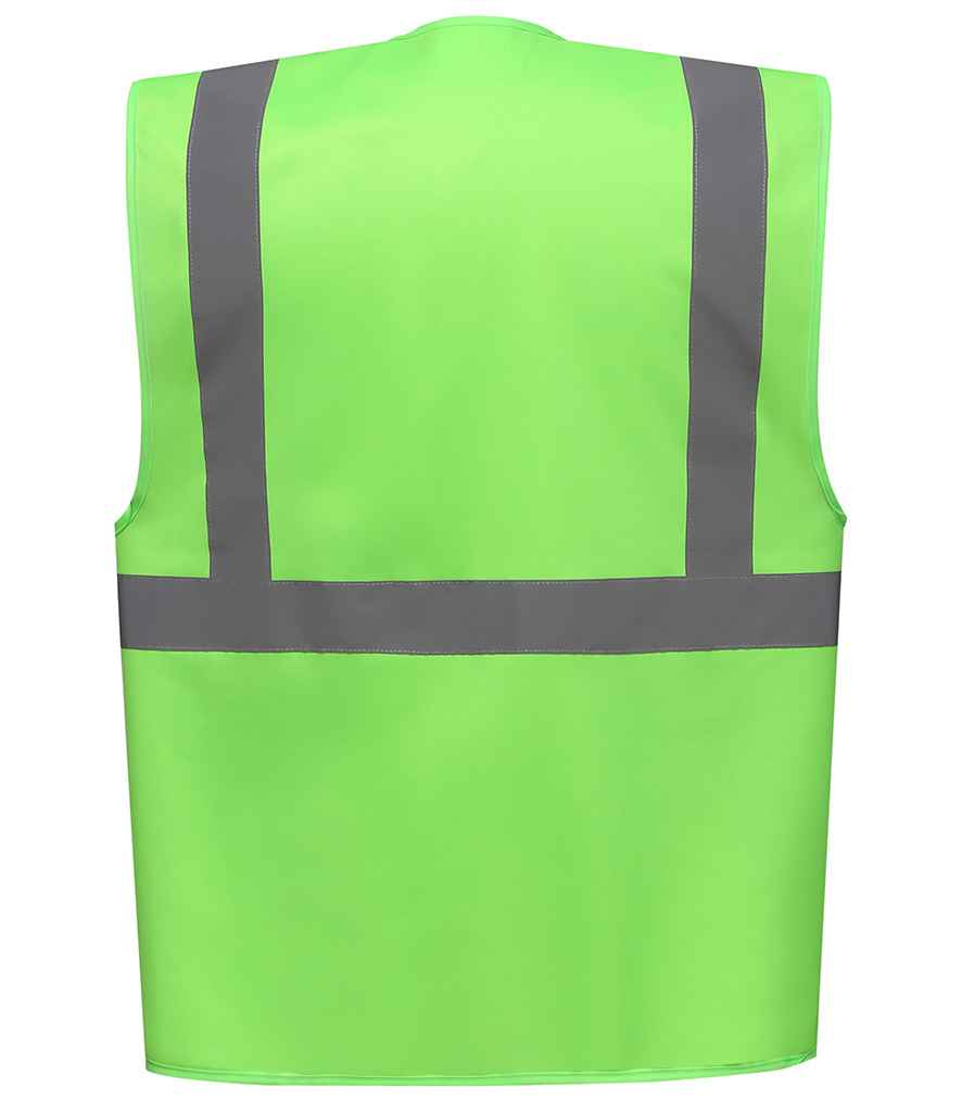 Yoko Executive Waistcoat - Part 1 - Lime Green