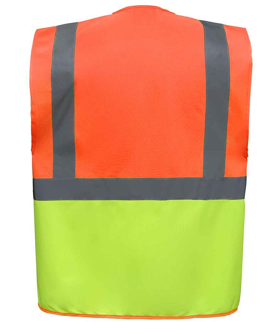 Yoko Executive Waistcoat - Part 2 - Orange/Yellow