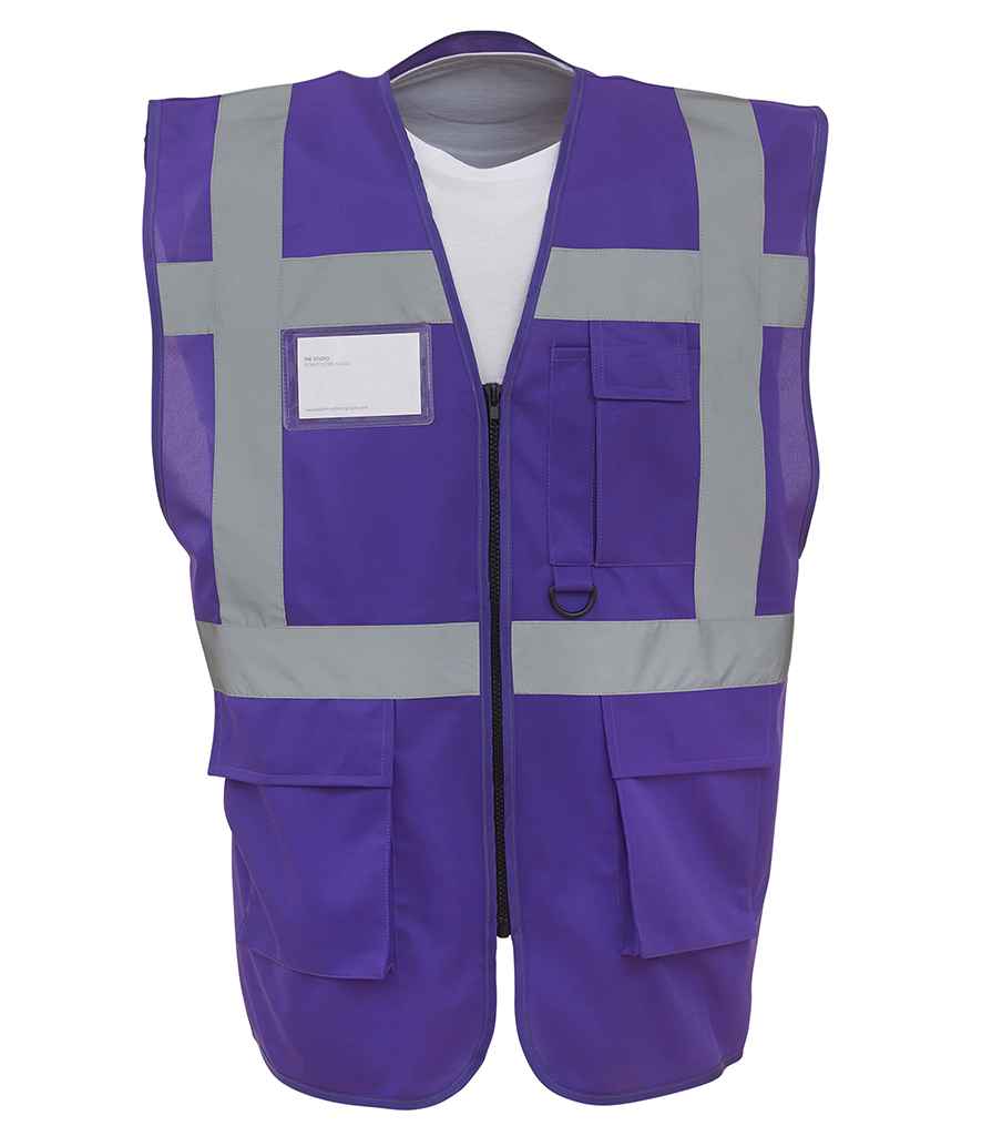 Yoko Executive Waistcoat - Part 1 - Purple