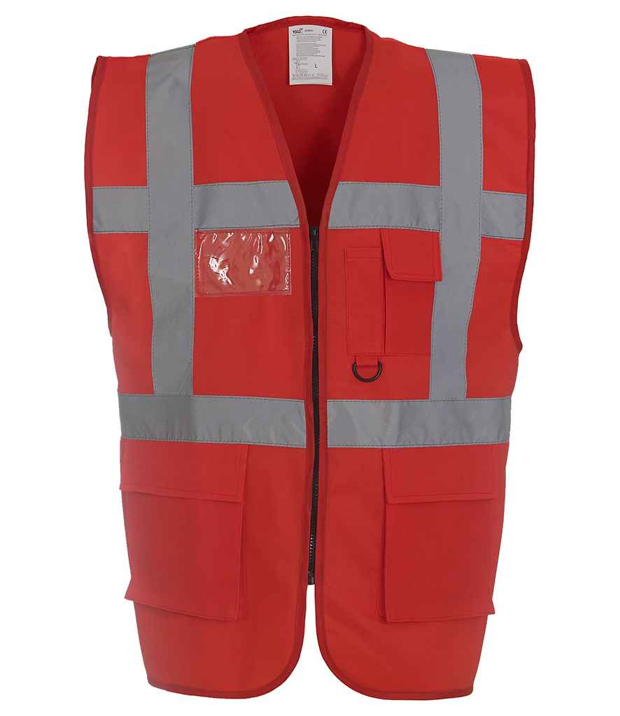 Yoko Executive Waistcoat - Part 1 - Red