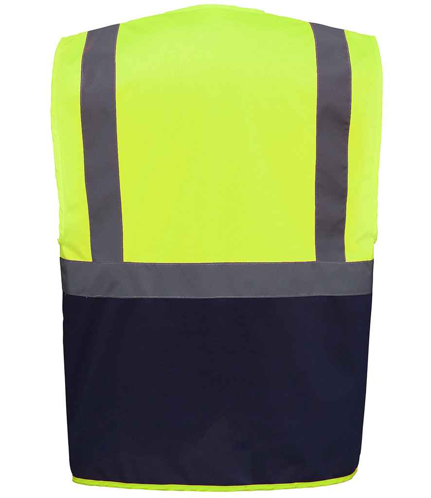 Yoko Executive Waistcoat - Part 2 - Yellow/Navy