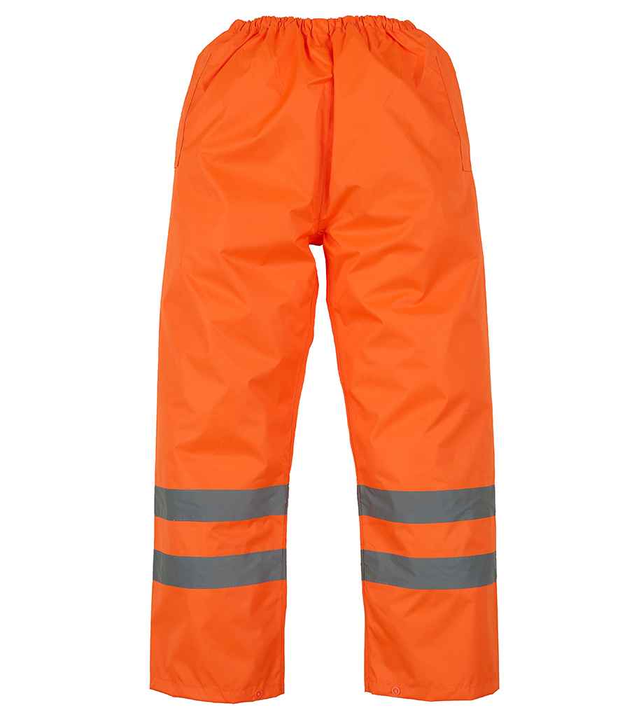 Yoko Hi-Vis Waterproof GO/RT Overtrousers - Orange