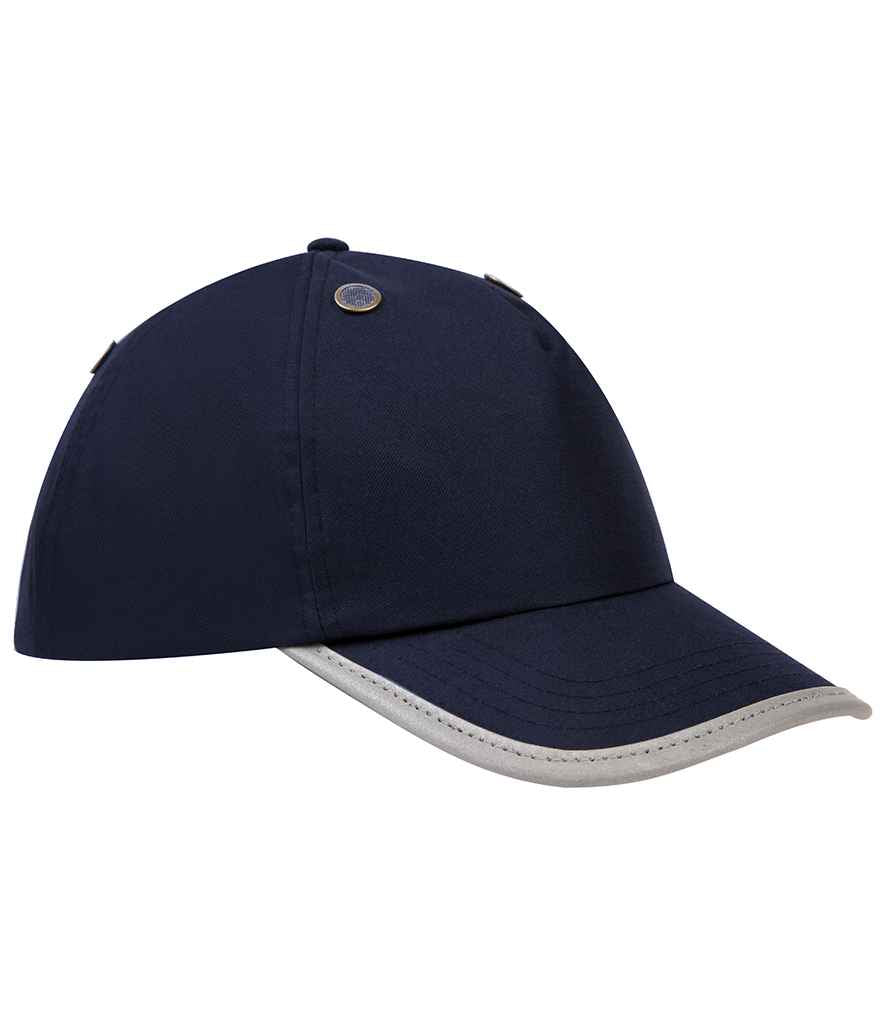 Yoko Hi-Vis Safety Bump Cap - Navy