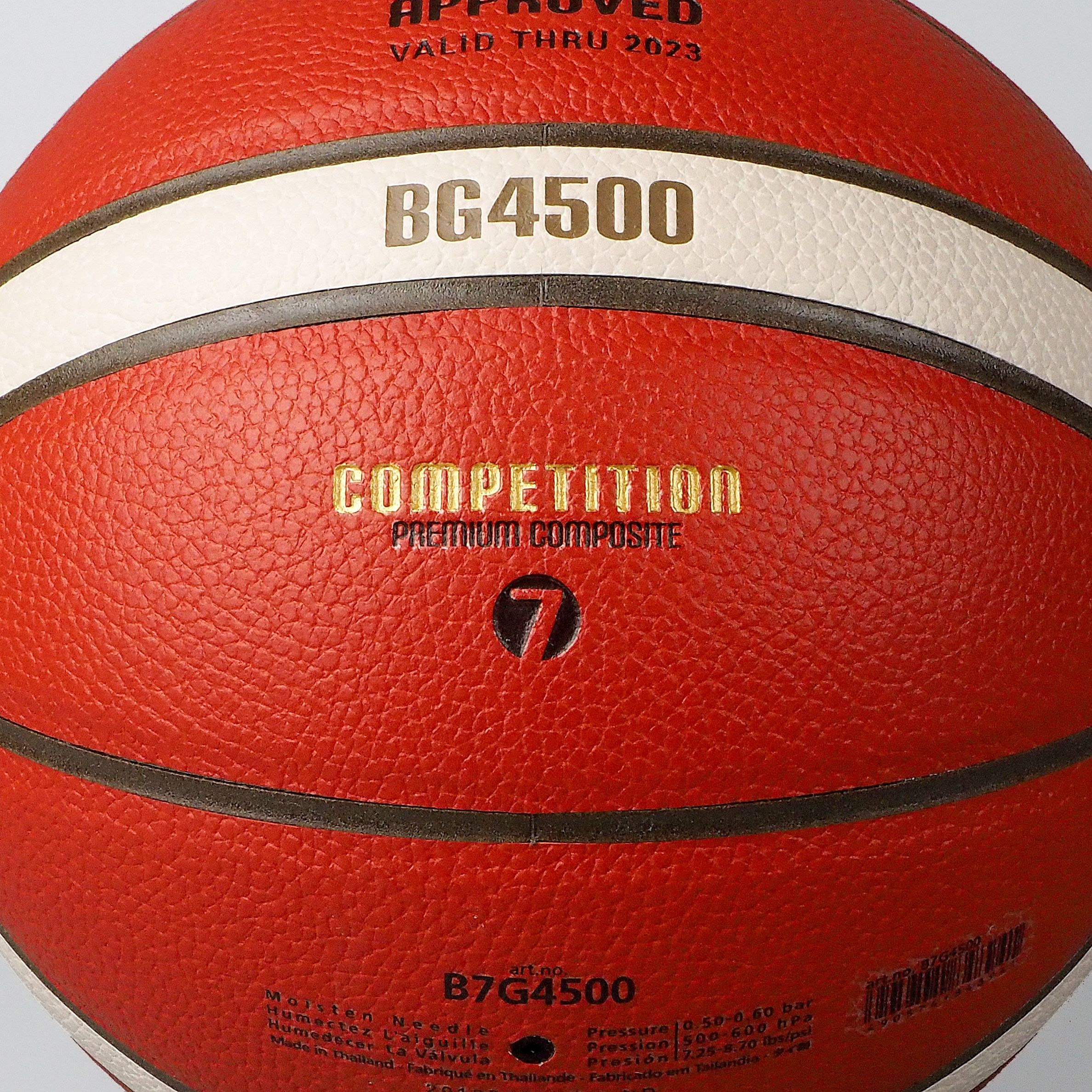 BG4500 Basketball 12 Panal Premium Composite Leather (Indoor)