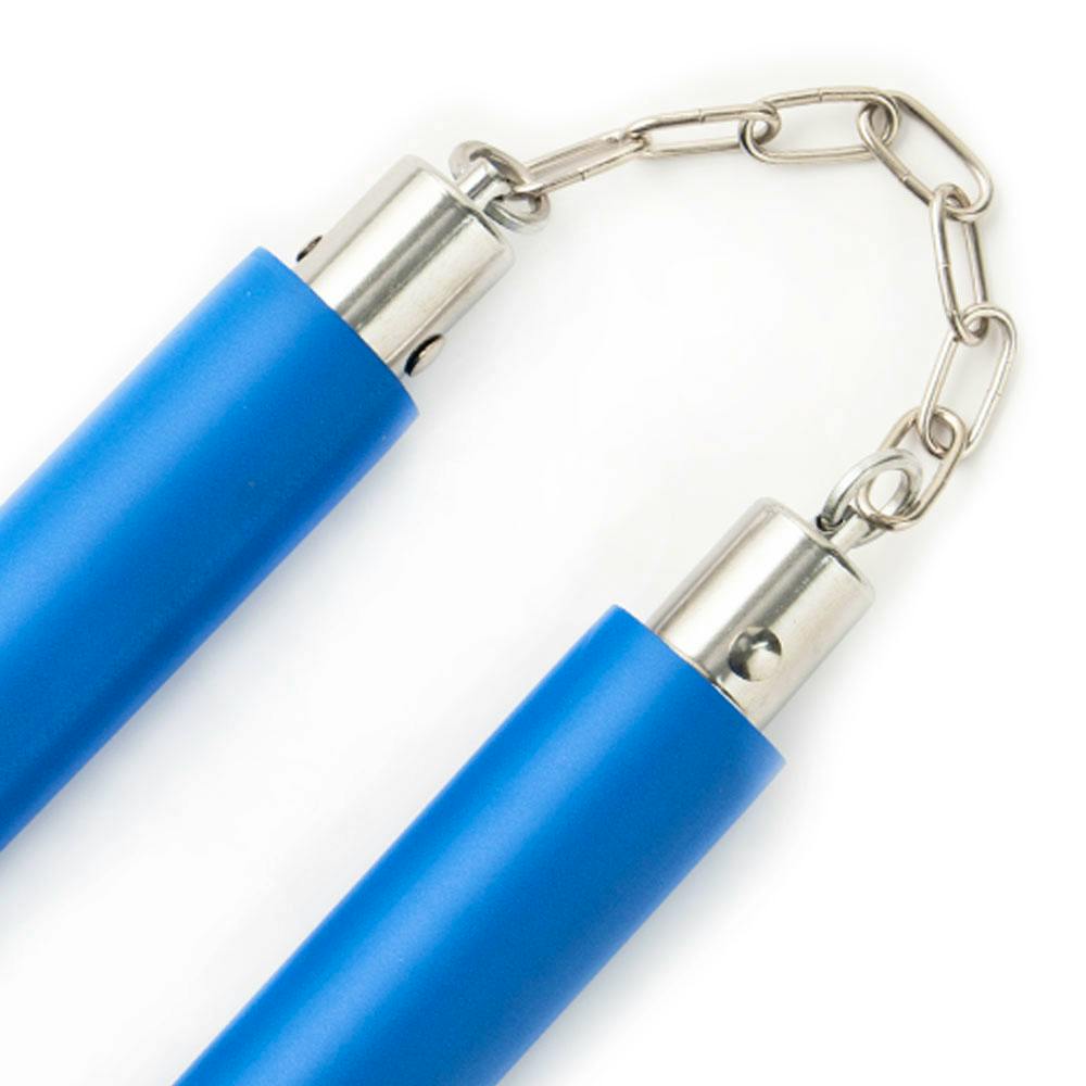 Blitz Blue Foam Ball Bearing Nunchaku