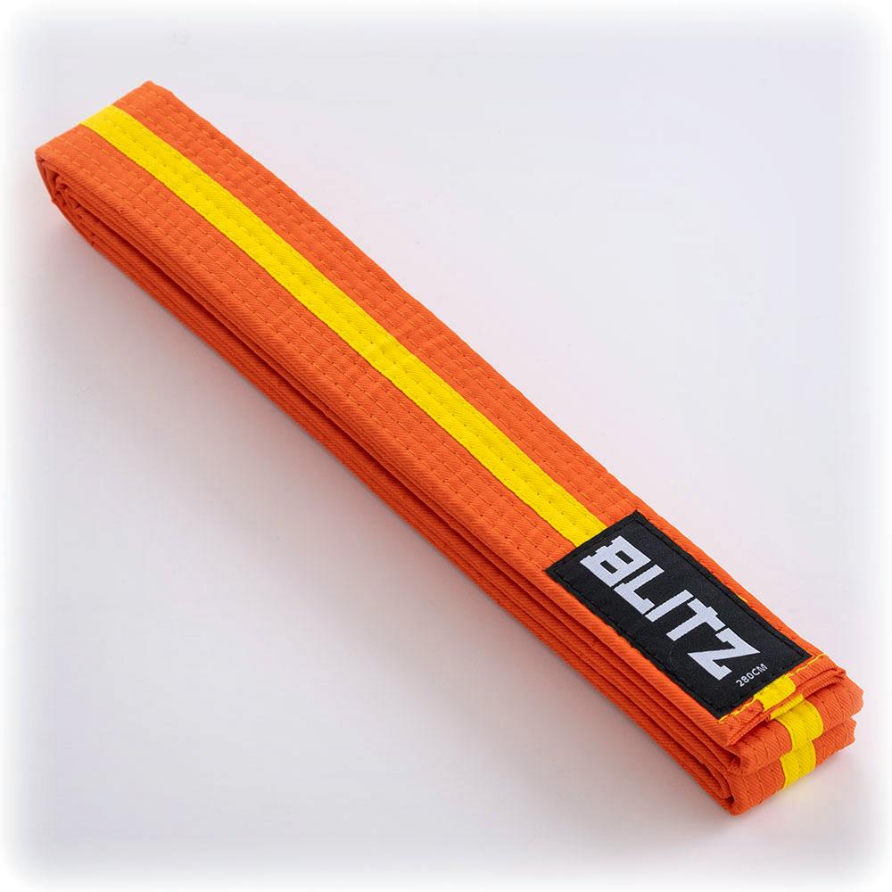 Blitz Colour Belt / Colour Stripe - Orange / Yellow - 320cm