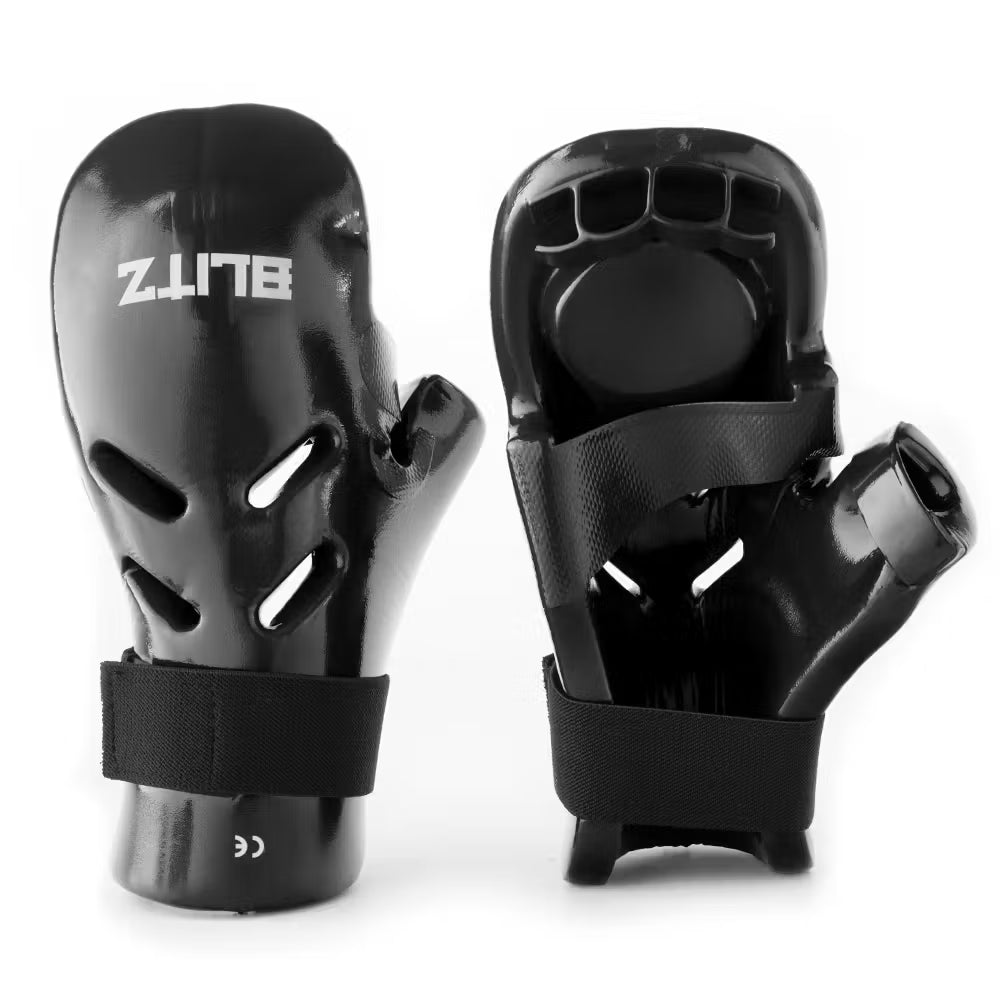 Blitz Dipped Foam Gloves - Black - X-Small