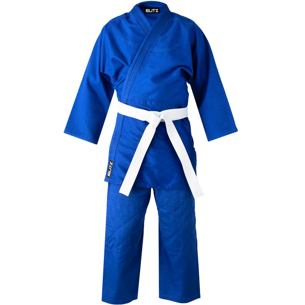 Blitz Kids Student Judo Gi - 350g - Blue - 000/110cm