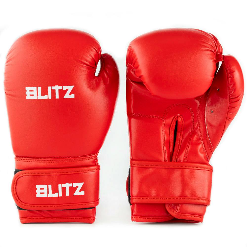 Blitz Kids Training Boxing Gloves - Red - 4oz