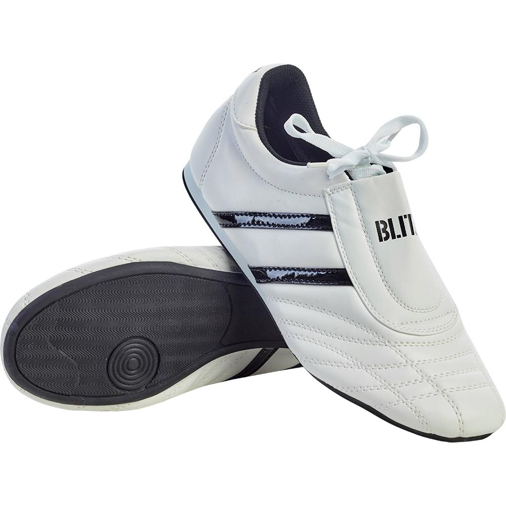Blitz Martial Arts Training Shoes - White / Black - UK 6