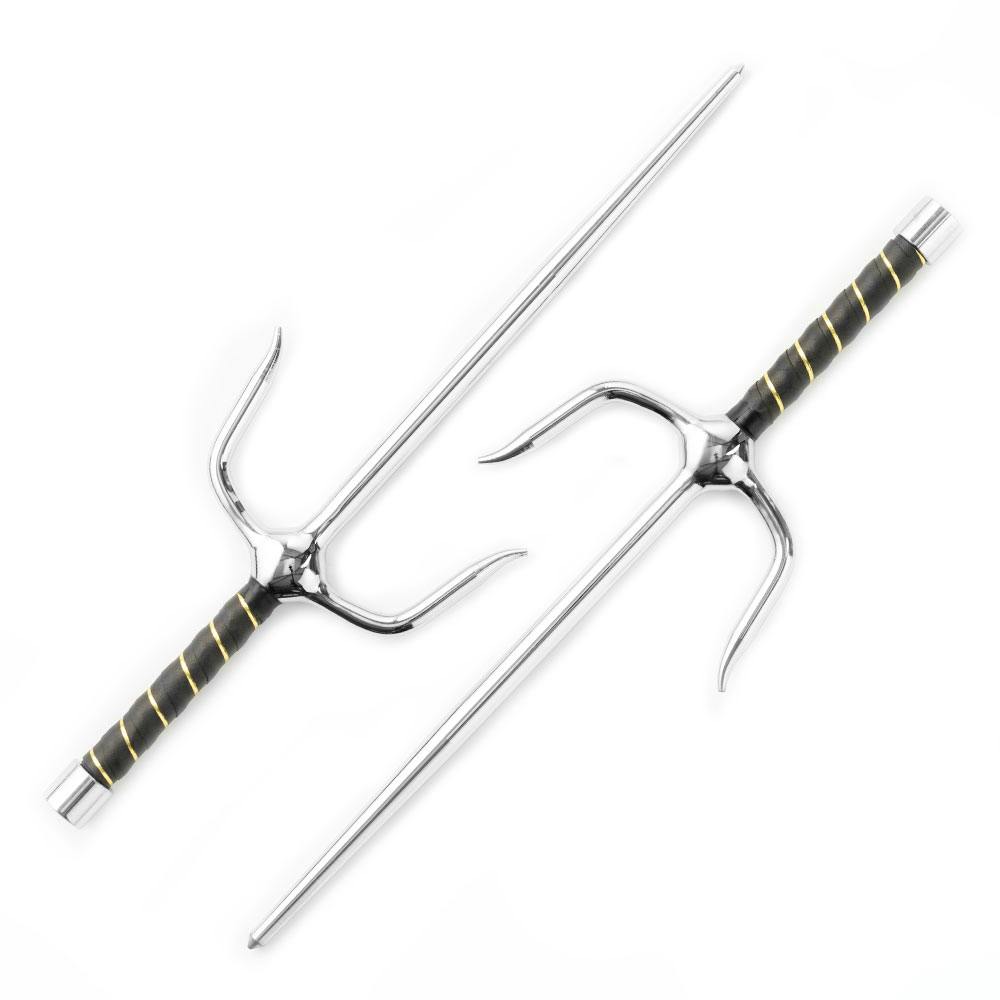 Blitz Metal Round Chrome Sai - 21.5"