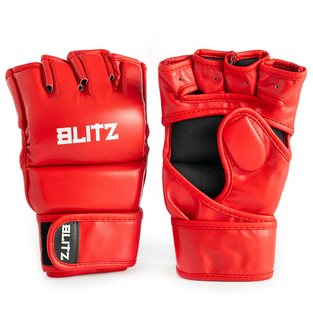 Blitz Raptor Sparring Gloves - Red - Large / X-Large