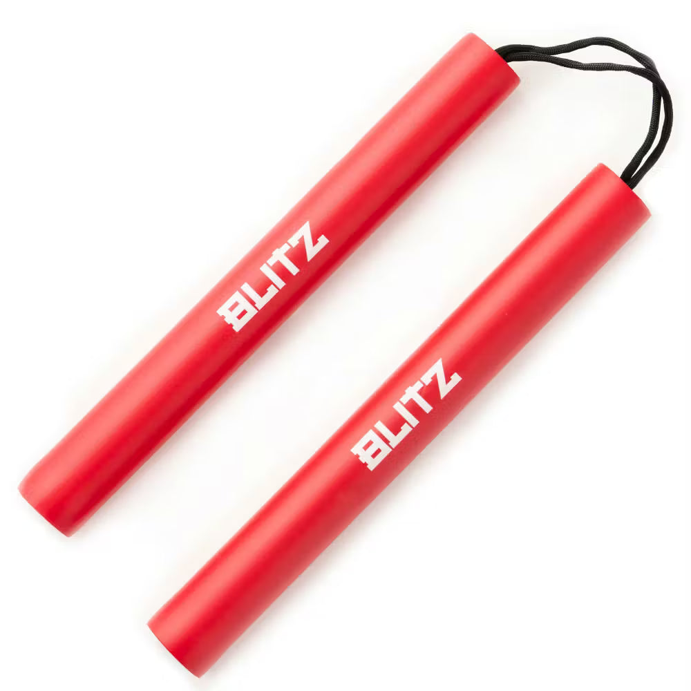 Blitz Red Foam Cord Nunchaku