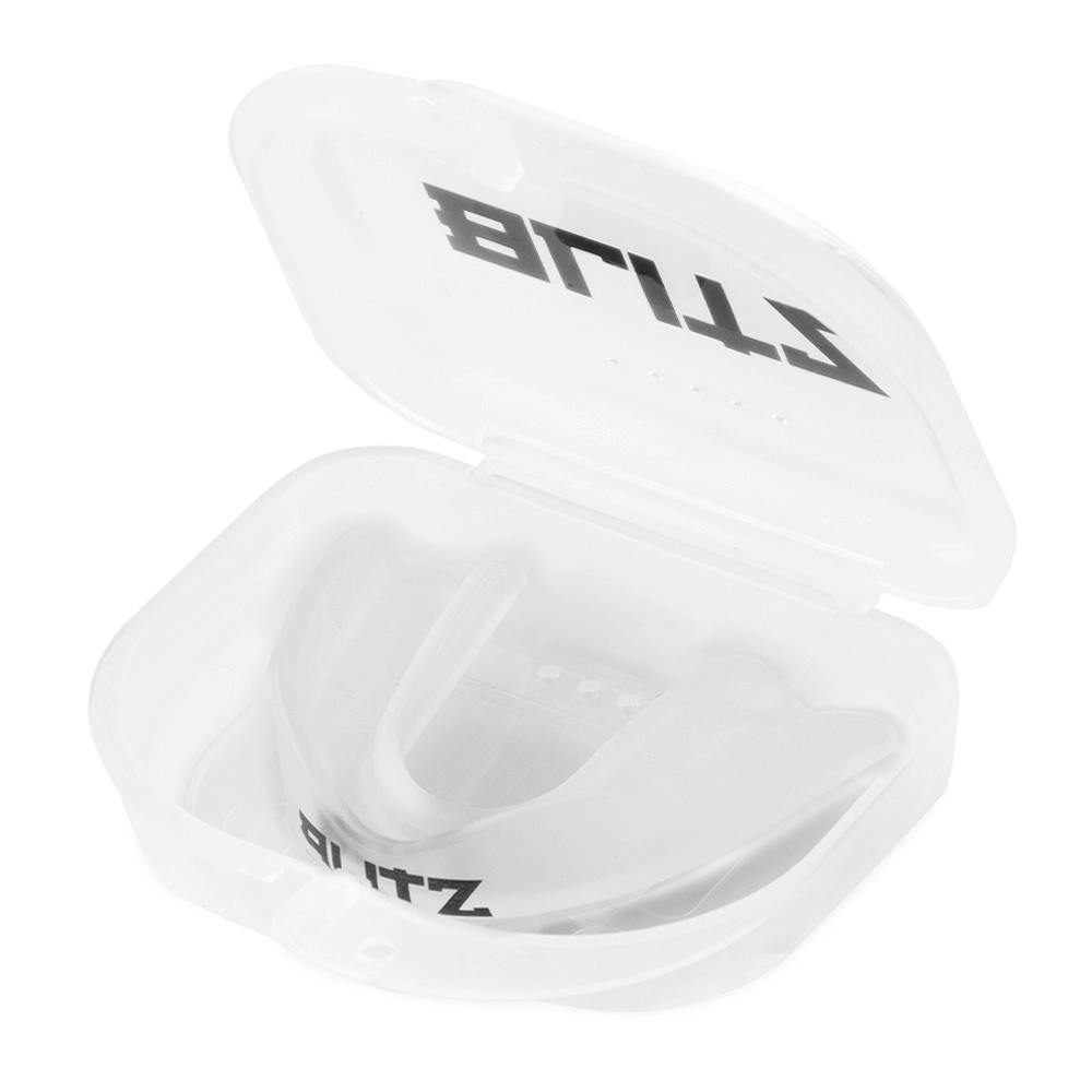 Blitz Single Layer Mouth Guard - Clear - Junior