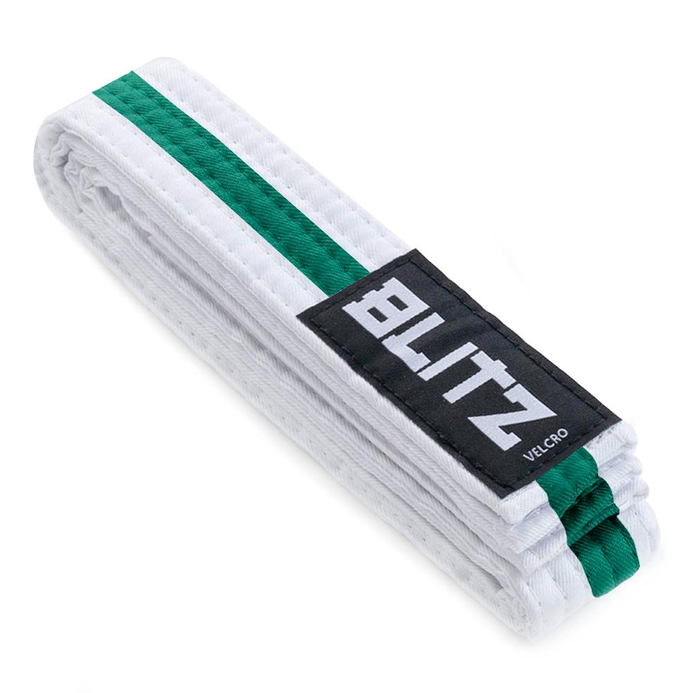 Blitz Velcro Belt - White / Green