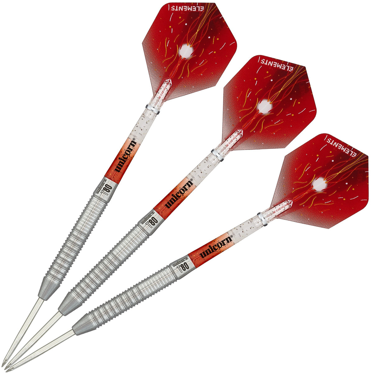 Unicorn Striker Type 1 - 80% Tungsten Steel Tip Darts