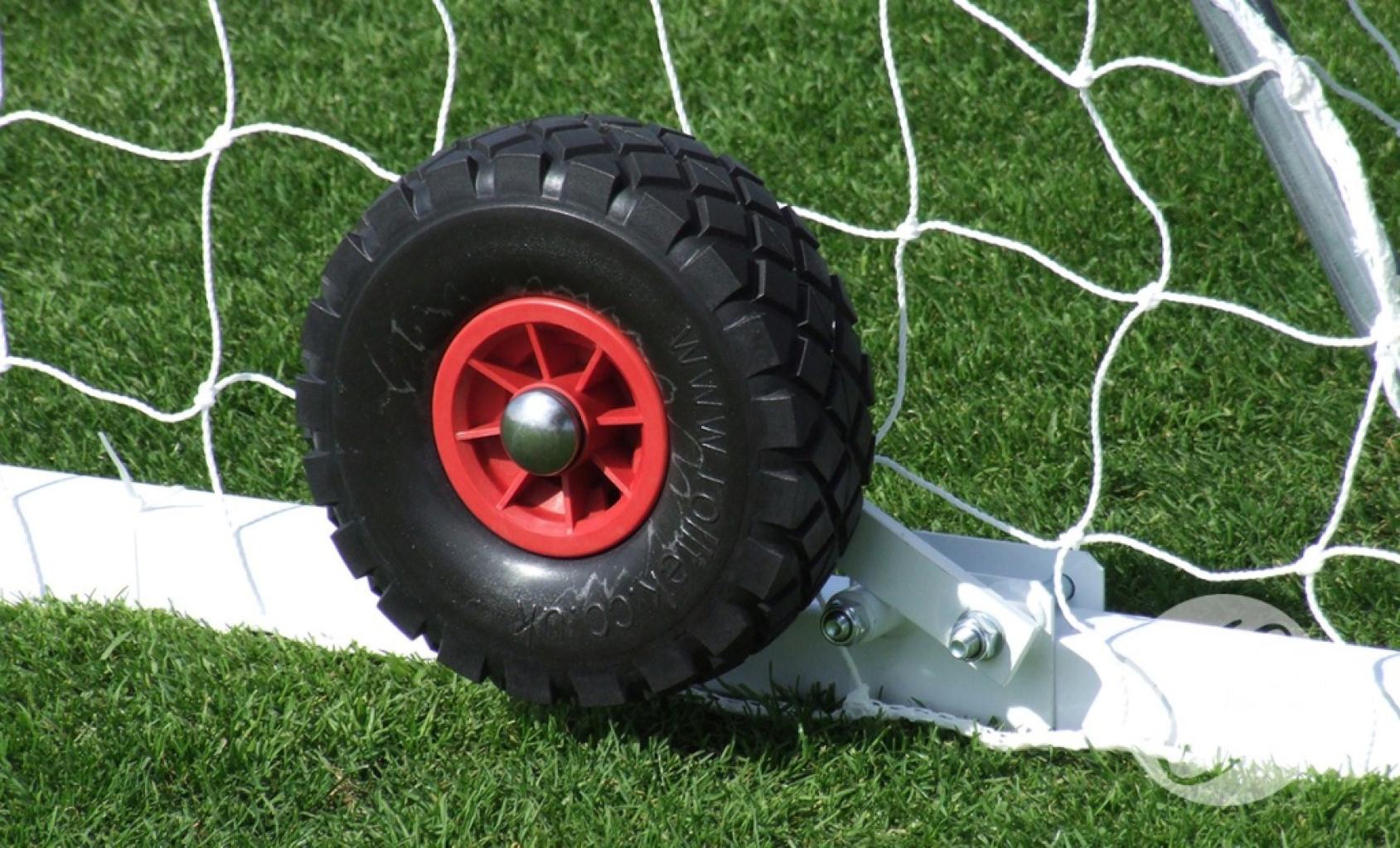 Flip-over Wheels for Freestanding Steel Goals